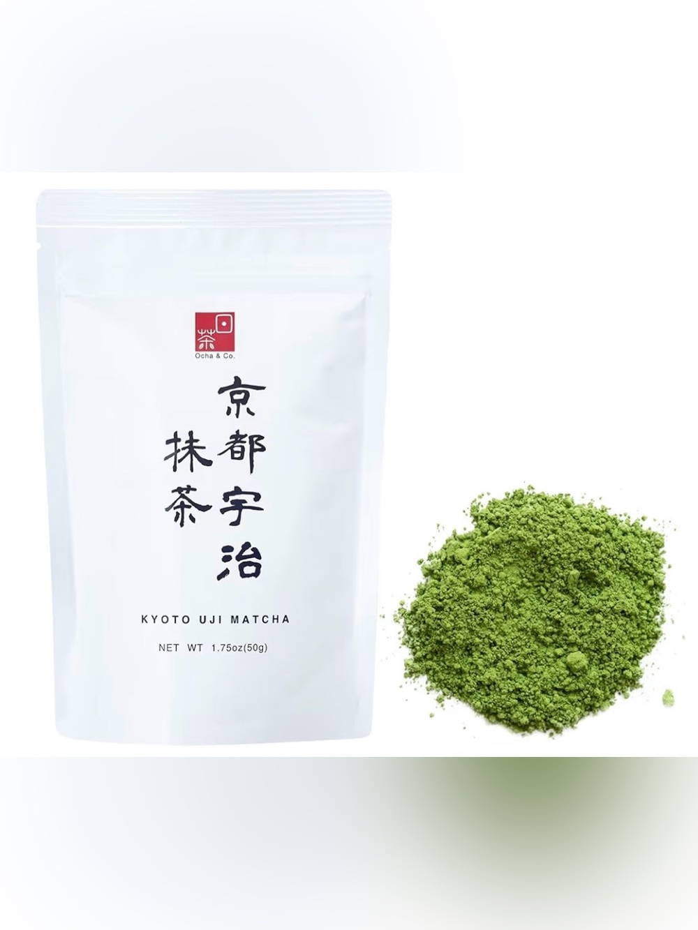 Kyoto Uji Matcha Green Tea Powder - Bright Green